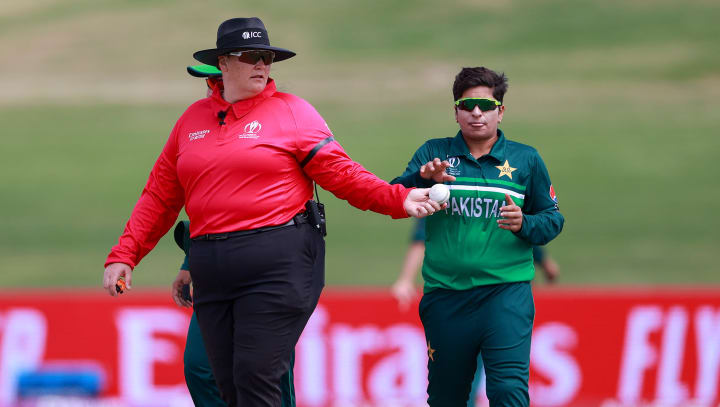 First Female Umpire in English County Cricket Championship - The New York  Times