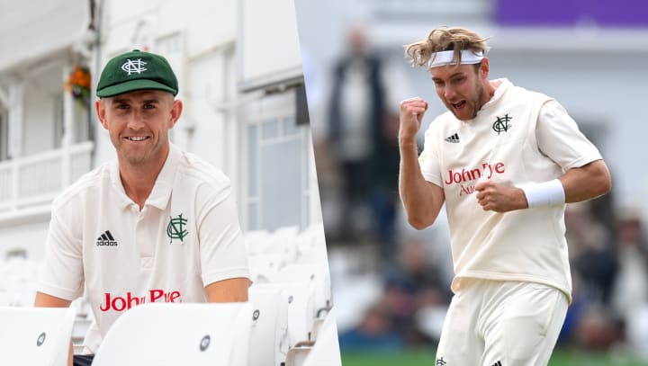 Stuart Broad, Olly Stone