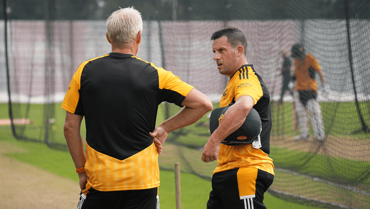 Steven Mullaney nets training