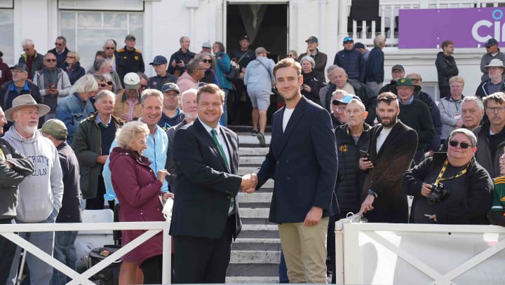 Stuart Broad Pavilion End