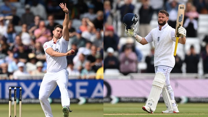 Josh Tongue Ben Duckett Test