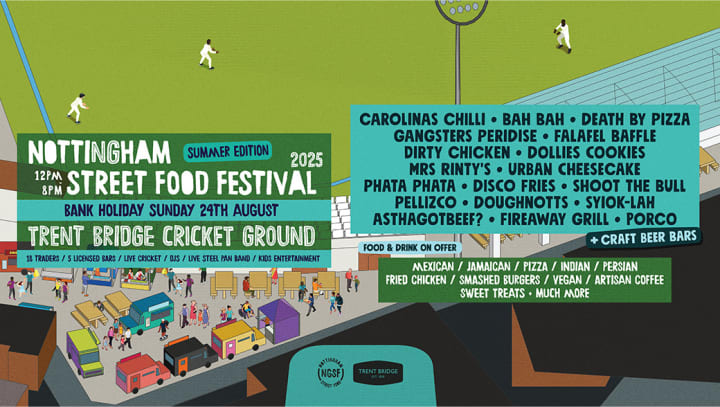 Notts Street Food Festival 2025 - Traders