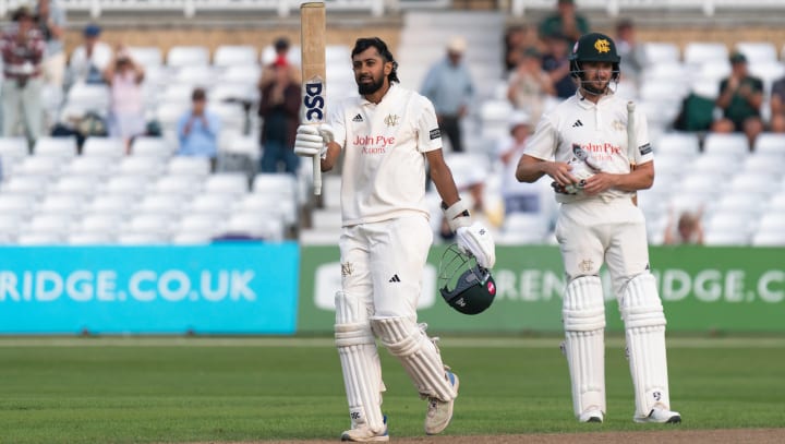 Haseeb Hameed century