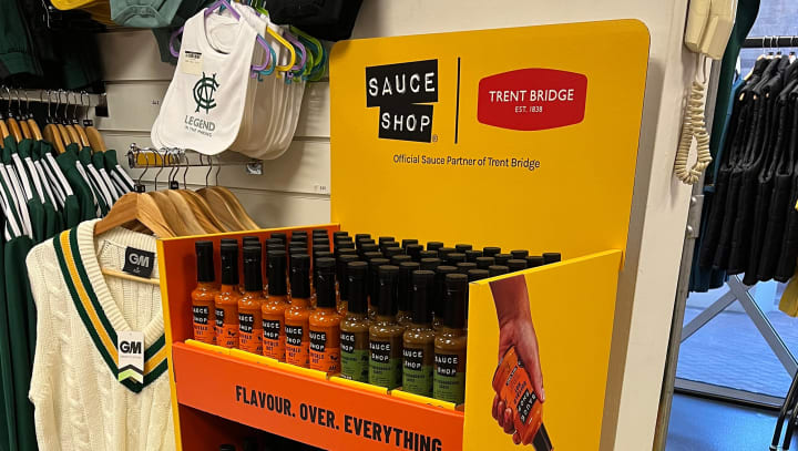 Sauce in shop