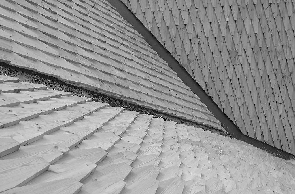 Treshingel_tak Spiss treshingle