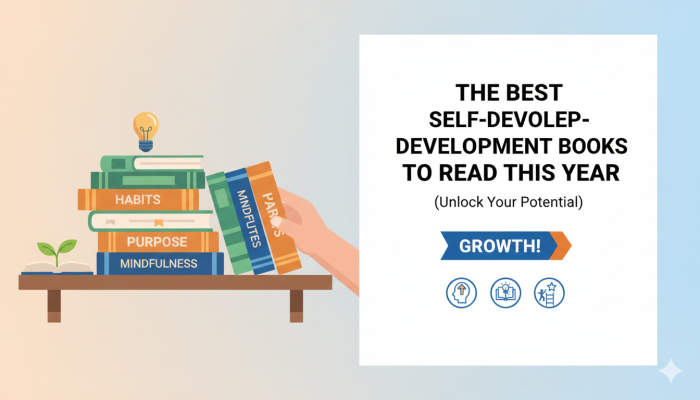 أفضل كتب تطوير الذات التي يجب قراءتها هذا العام