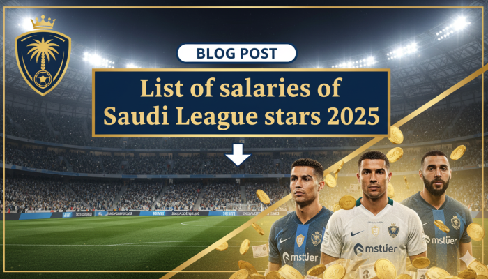 قائمة رواتب نجوم الدوري السعودي 2025: كم يتقاضى رونالدو، بنزيما، ونيمار بالأرقام الرسمية؟