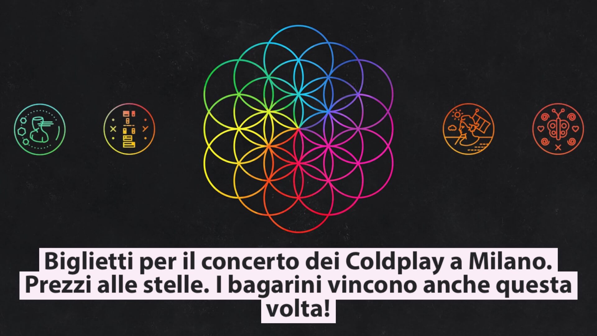 Biglietti concerto Coldplay a Milano esauriti dopo pochi minuti