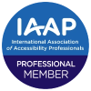 IAAP professional member badge