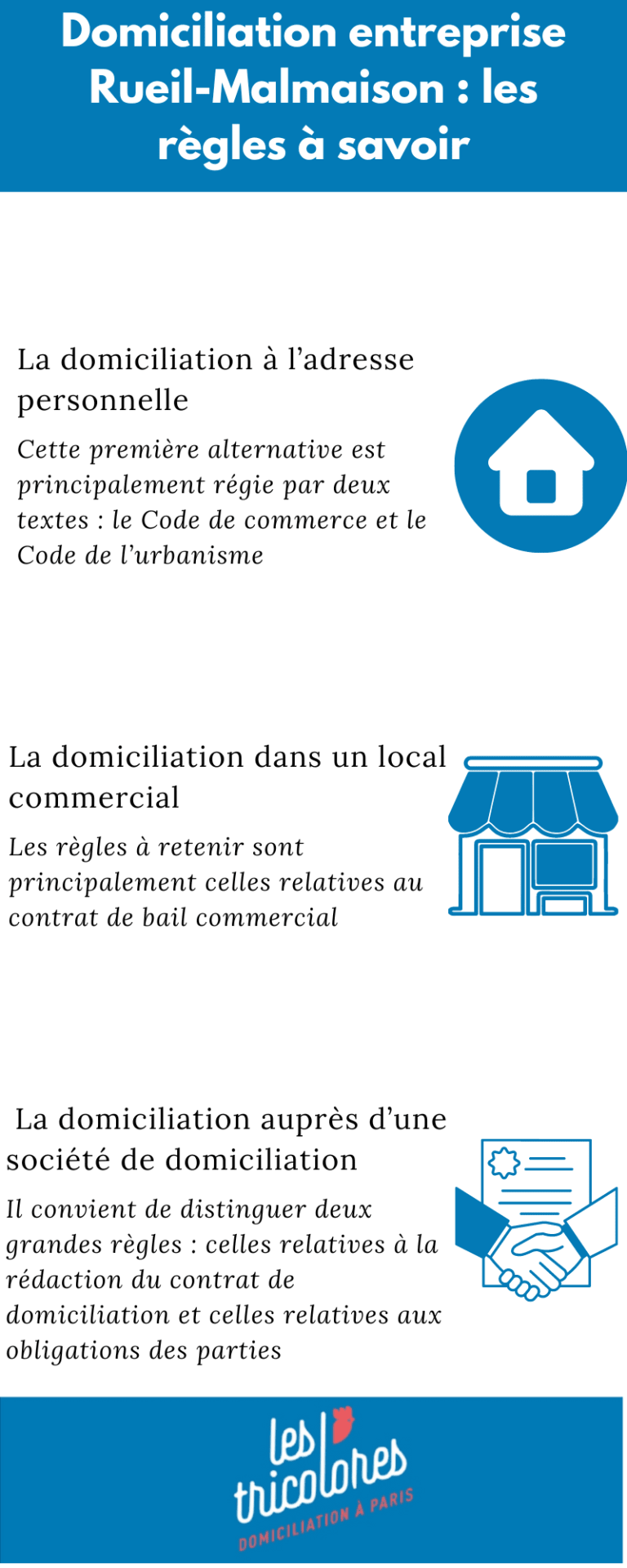 Domiciliation entreprise Rueil-Malmaison : les règles à savoir