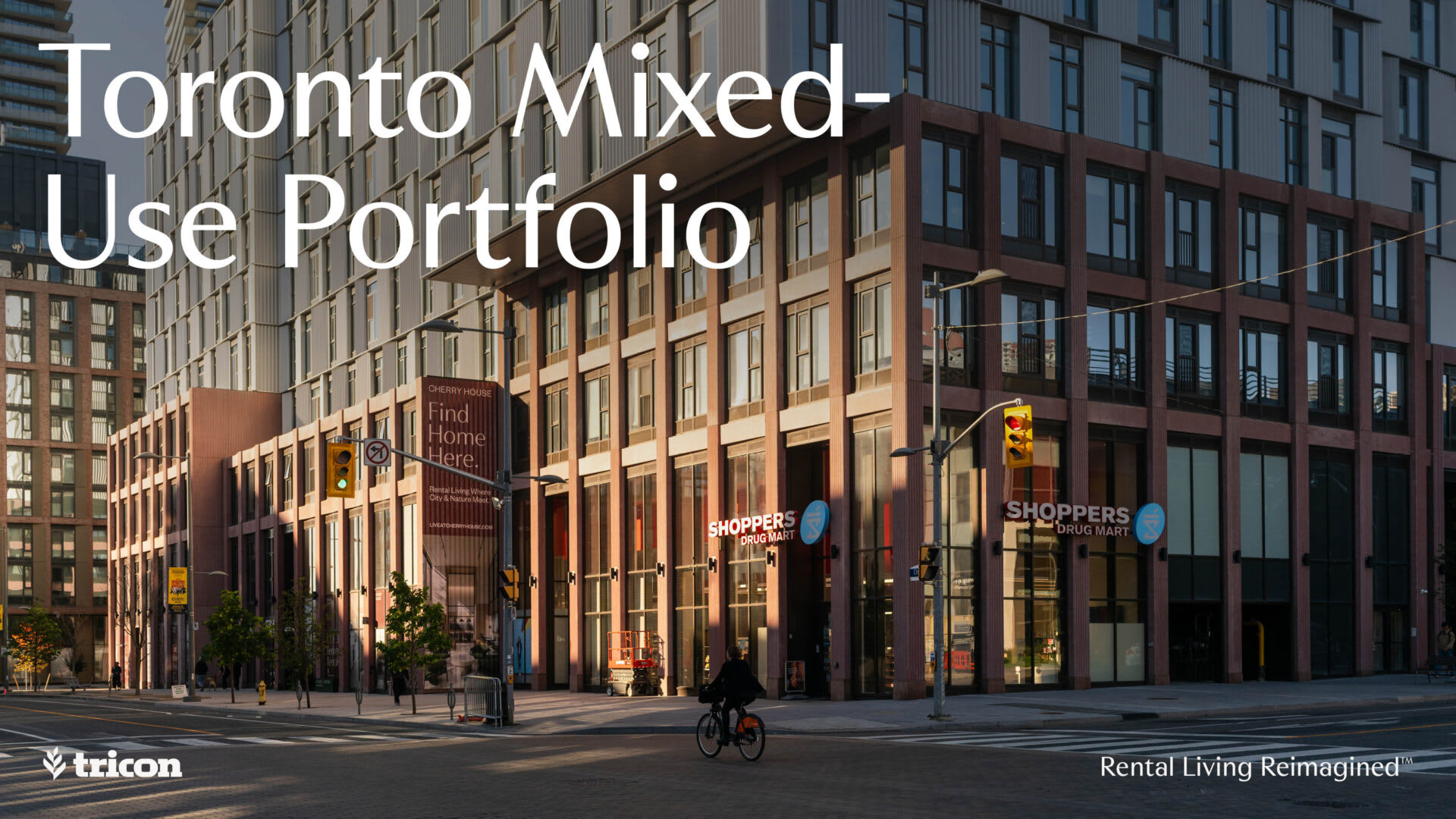 Cover for the Toronto Mixed Use Portfolio Brochure