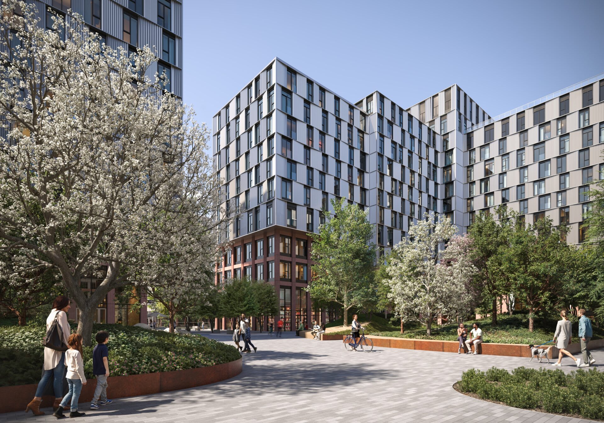 Cherry House courtyard