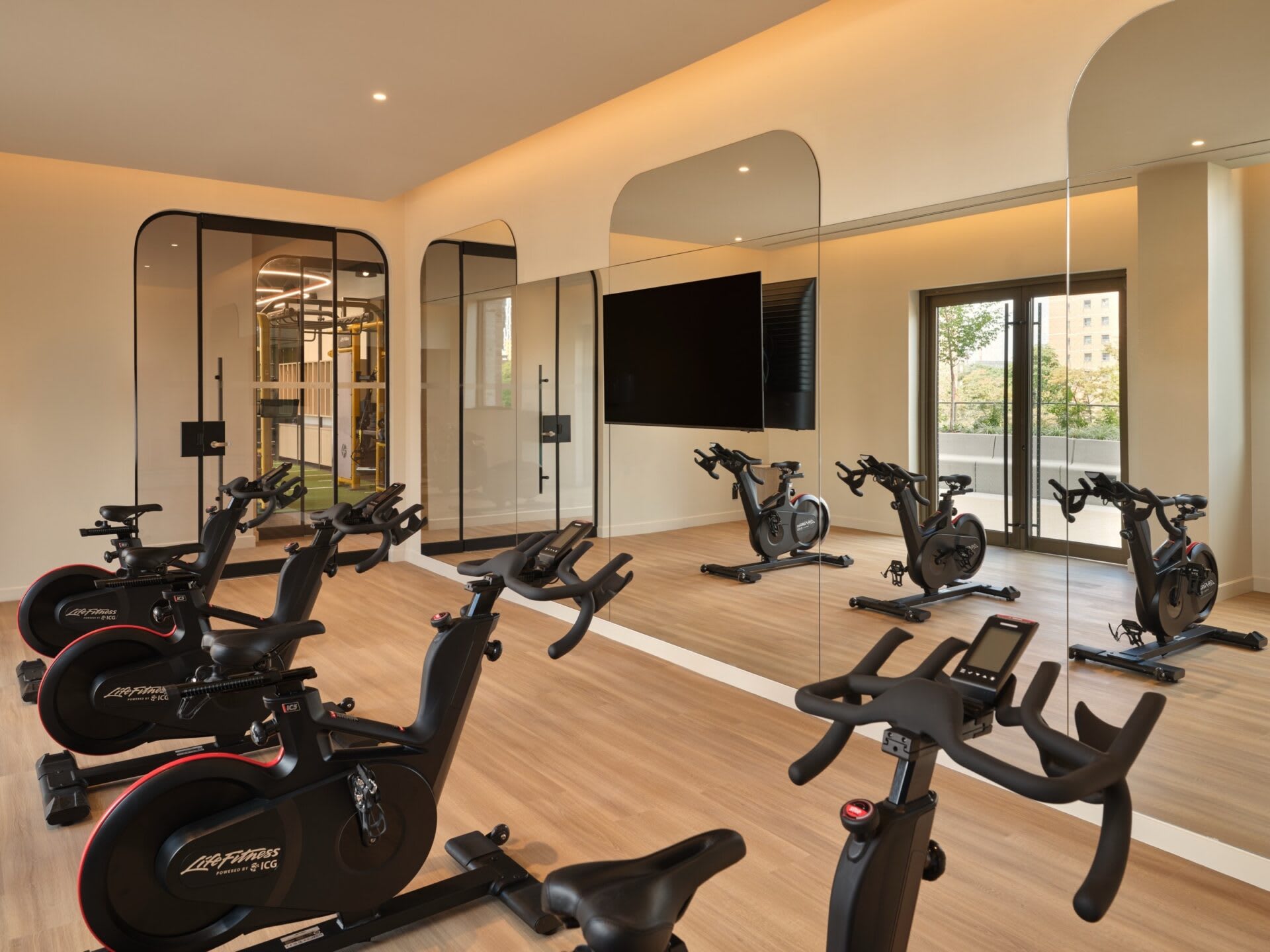 Gym bikes