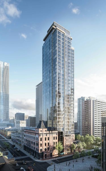 The Ivy Rises Above Its Heritage Base at Gloucester and Yonge