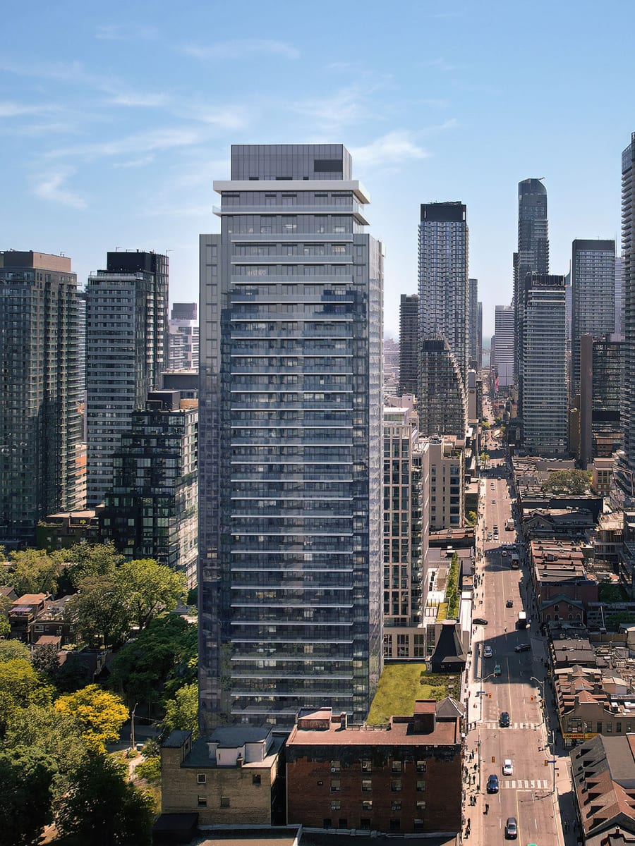 View of The Ivy in Toronto