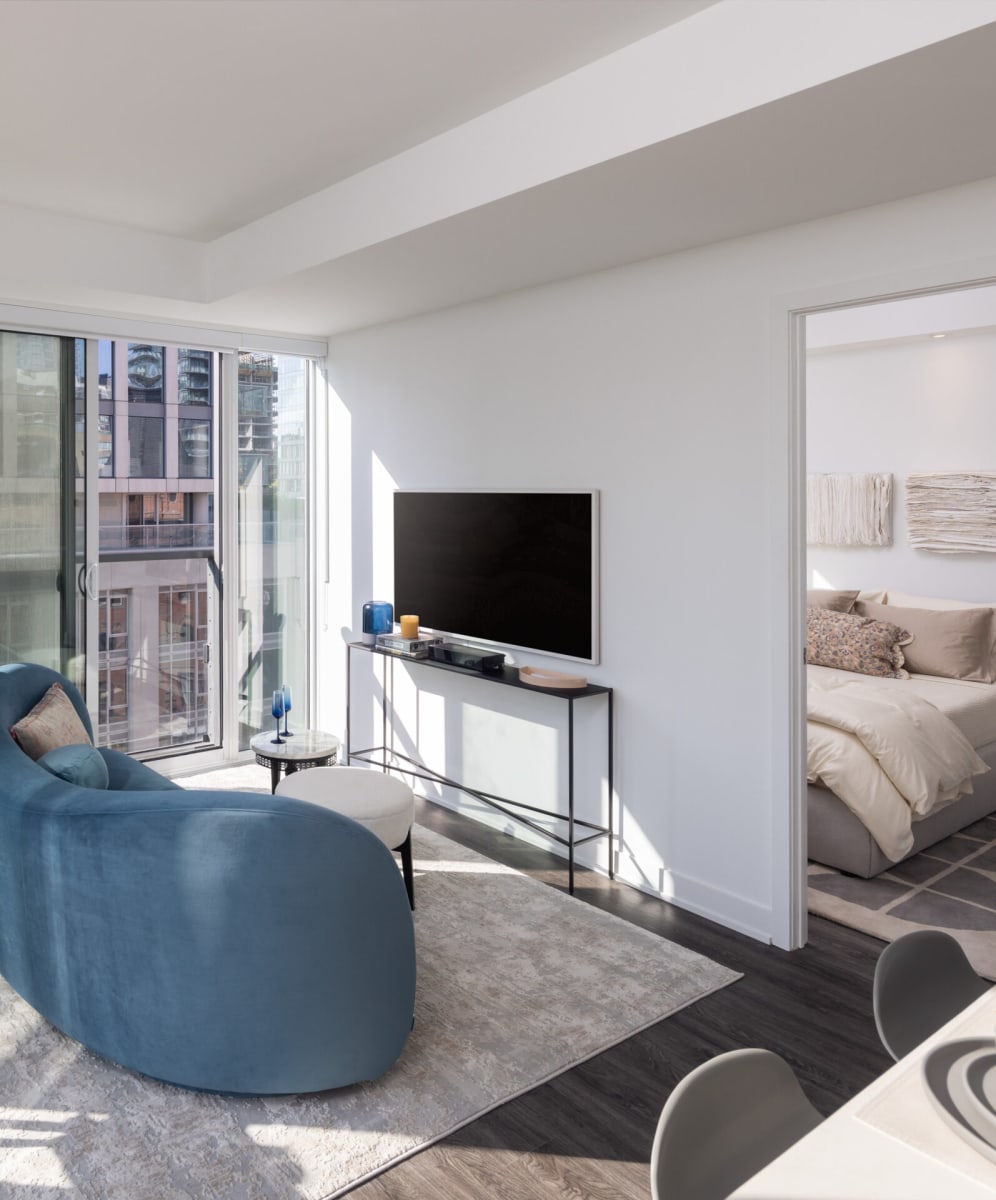 The Ivy living room