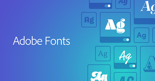 Adobe Fonts Logo