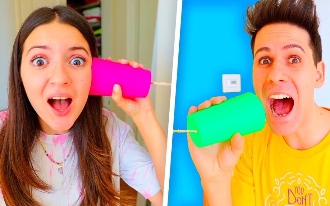 TELEFONO SEGRETO FATTO IN CASA! LIFE HACK DIVERTENTE DA FARE!