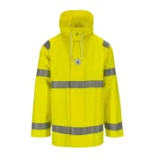 Aalesund Oslo Regnjakke Gul Hivis KL 3