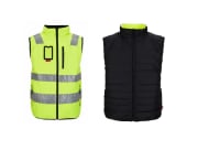 Aalesund Synlig Plus Vendbar Vest Gul Hivis/Sort