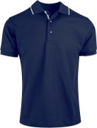 Benidorm Pique T-shirt Marine/Lys Blå
