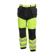 NWC Håndverkerbukse Super Stretch Gul HiVis