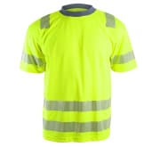 Sundsvall T shirt Gul Hivis m.stretch refleks