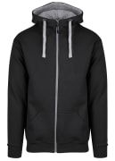 Bronx Hettejakke Sort/Gråmelert