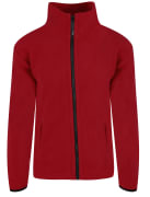Alaska Fleecejakke Mørk Rød