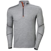 Helly Hansen Lifa Merino Zip Grå