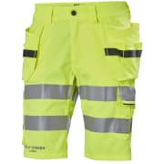 Helly Hansen Alna 2.0 Håndverkershorts Gul Hivis