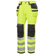 Helly Hansen Luna Håndverkerbukse Dame kl 2 Gul Hivis