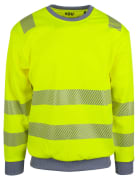 You Trellebord Genser Gul Hivis m.stretch i refleks