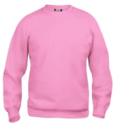 Clique Basic Roundneck Genser Bright Pink