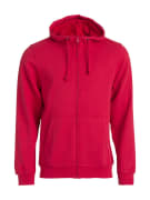 Clique Basic Hoody Full Zip Rød