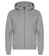 Clique Miami Hoody FZ Grey Melange