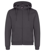 Clique Miami Hoody FZ Metal Grey