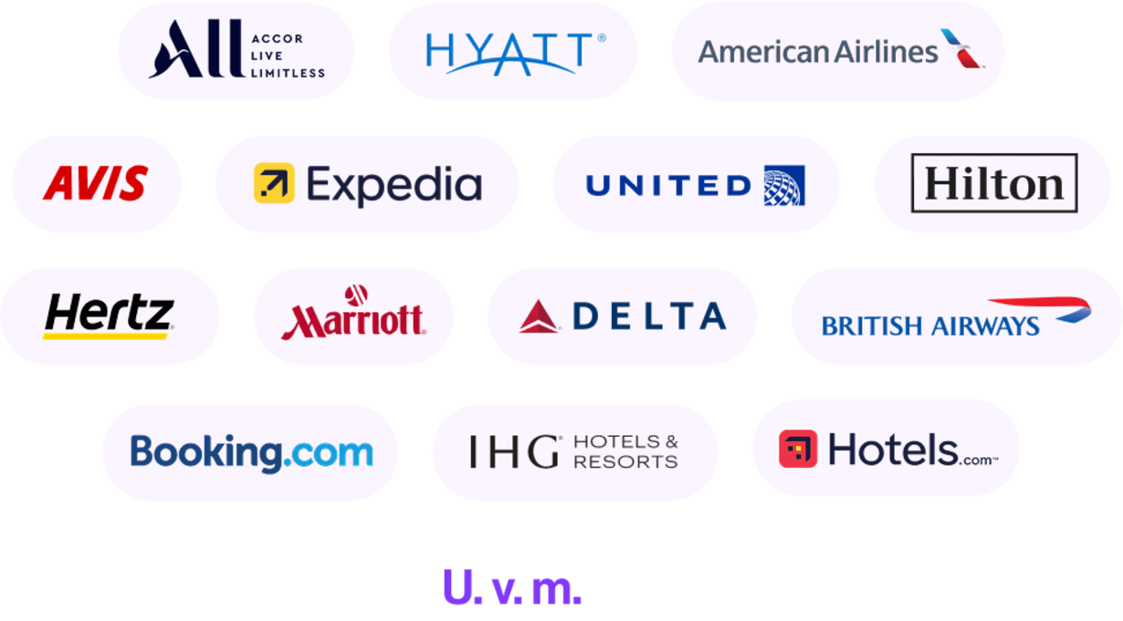 Logos der Partnerunternehmen von Navan