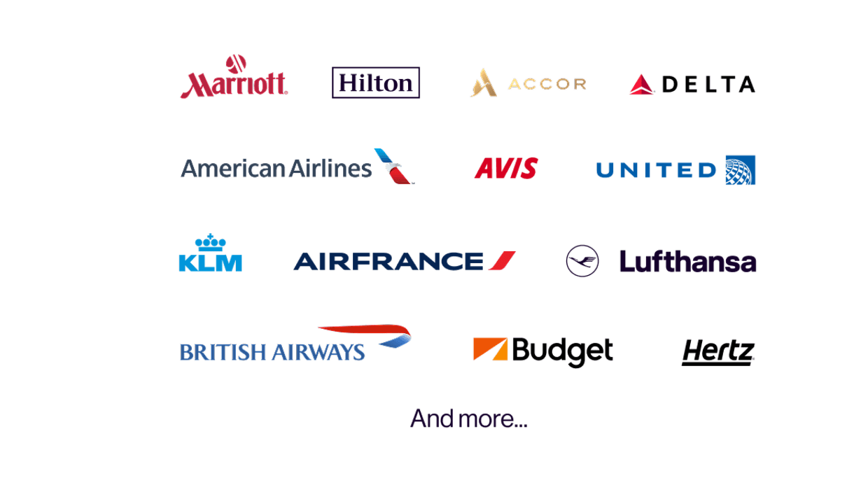 Logos and airlines with and more under - desktop
