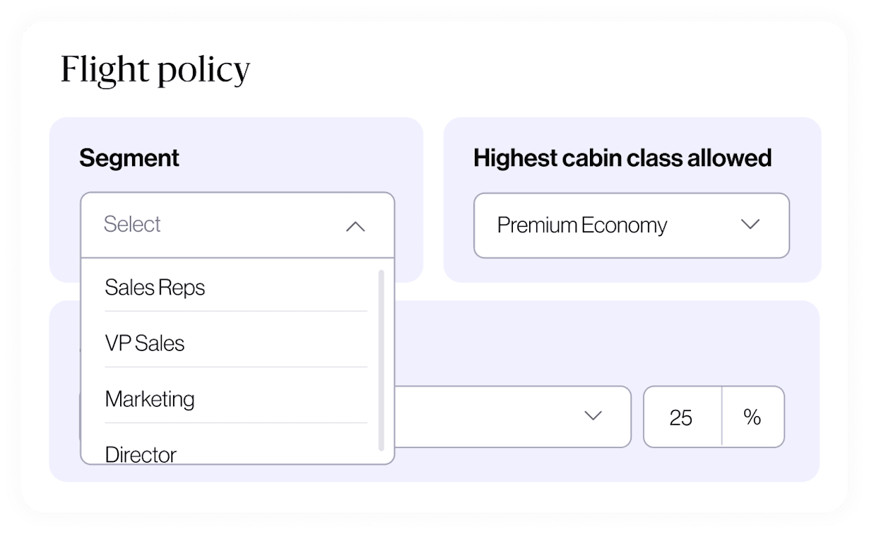 Policy by segment - Meta all in one