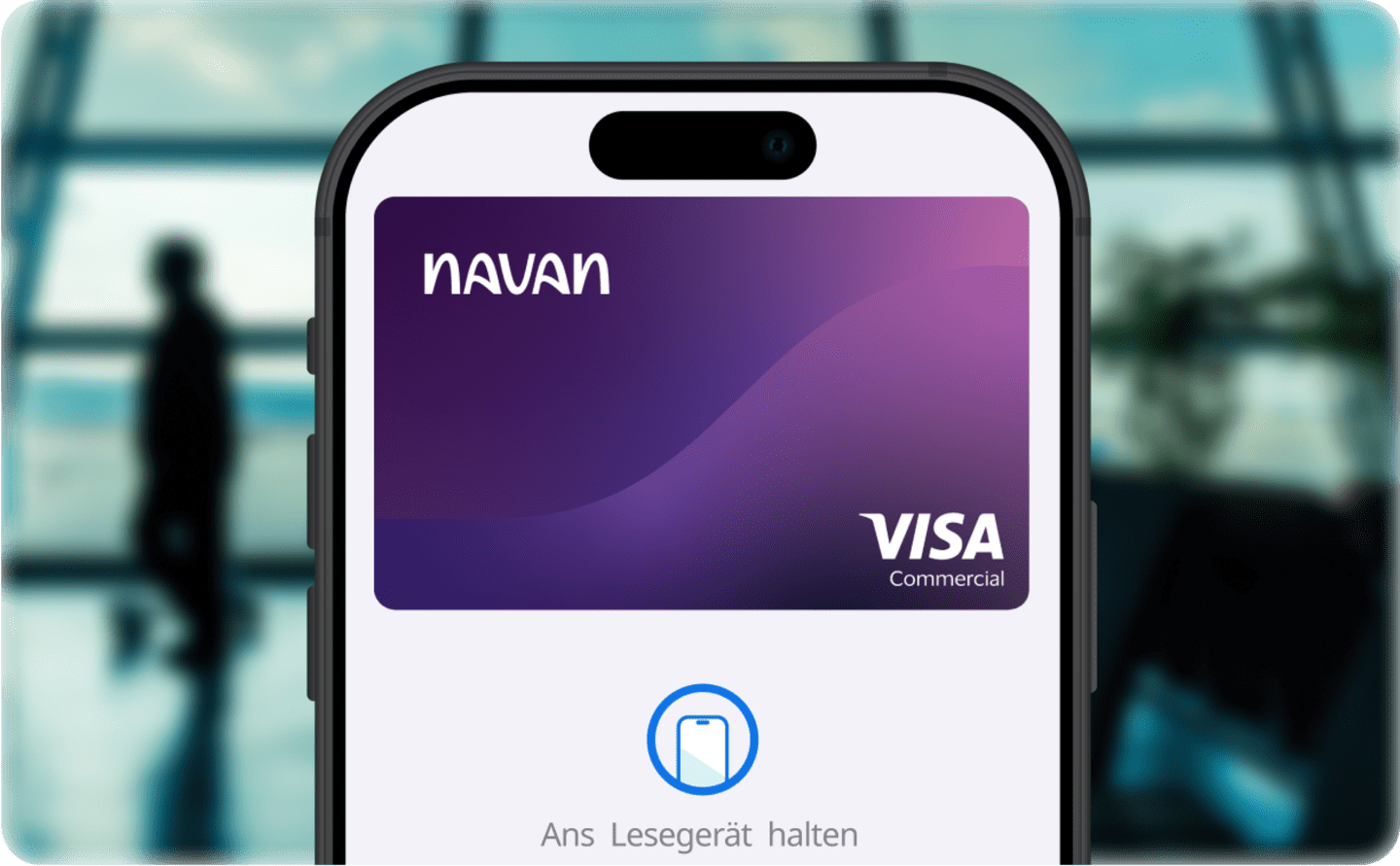 Navan-Karte im Apple Wallet auf dem iPhone