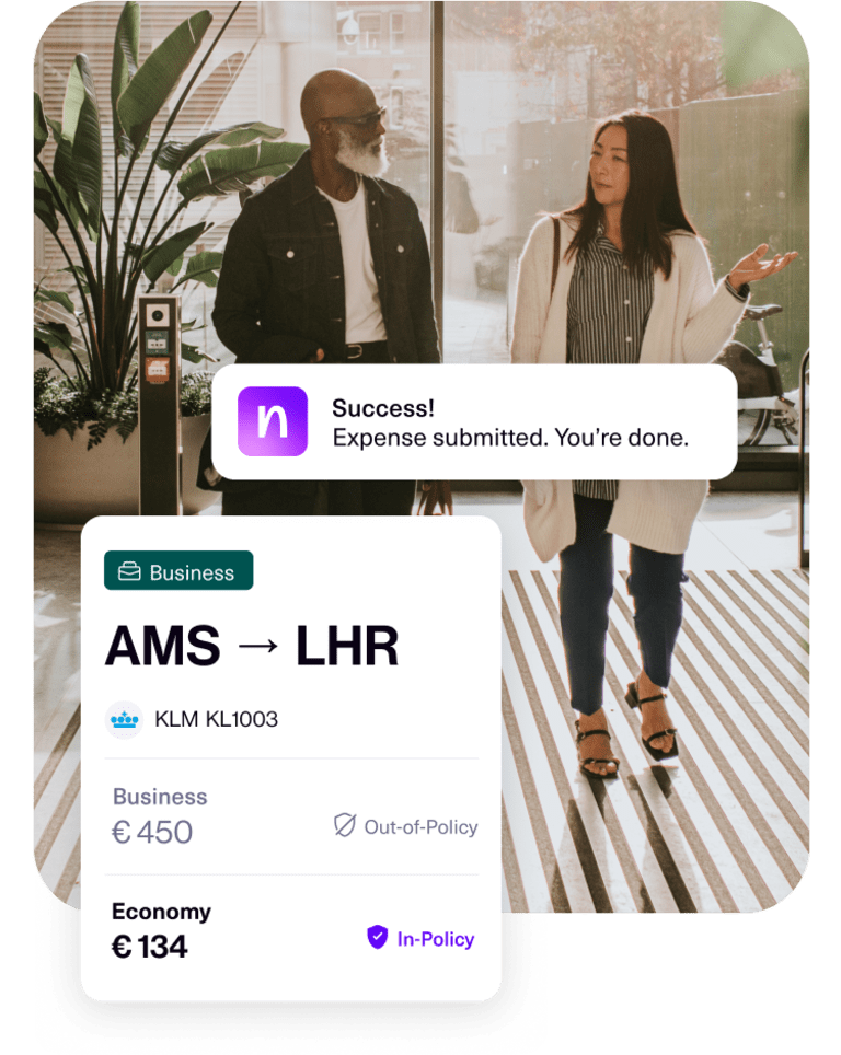 airport chat from Amsterdam to London Mobile