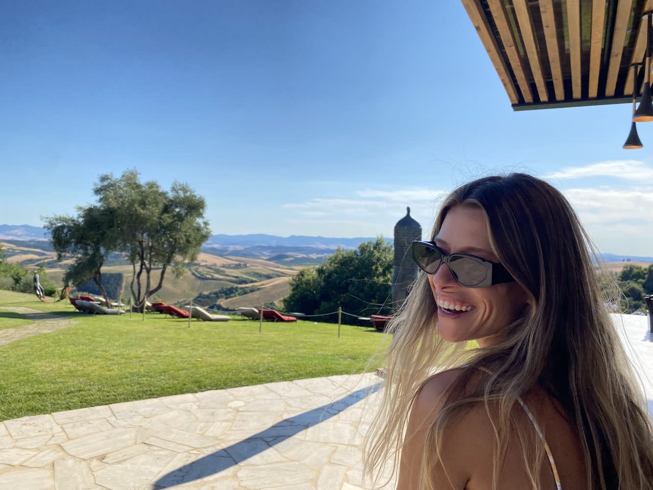 Jess Roman, TripActions’ regional director of enterprise sales, on holiday in Italy.