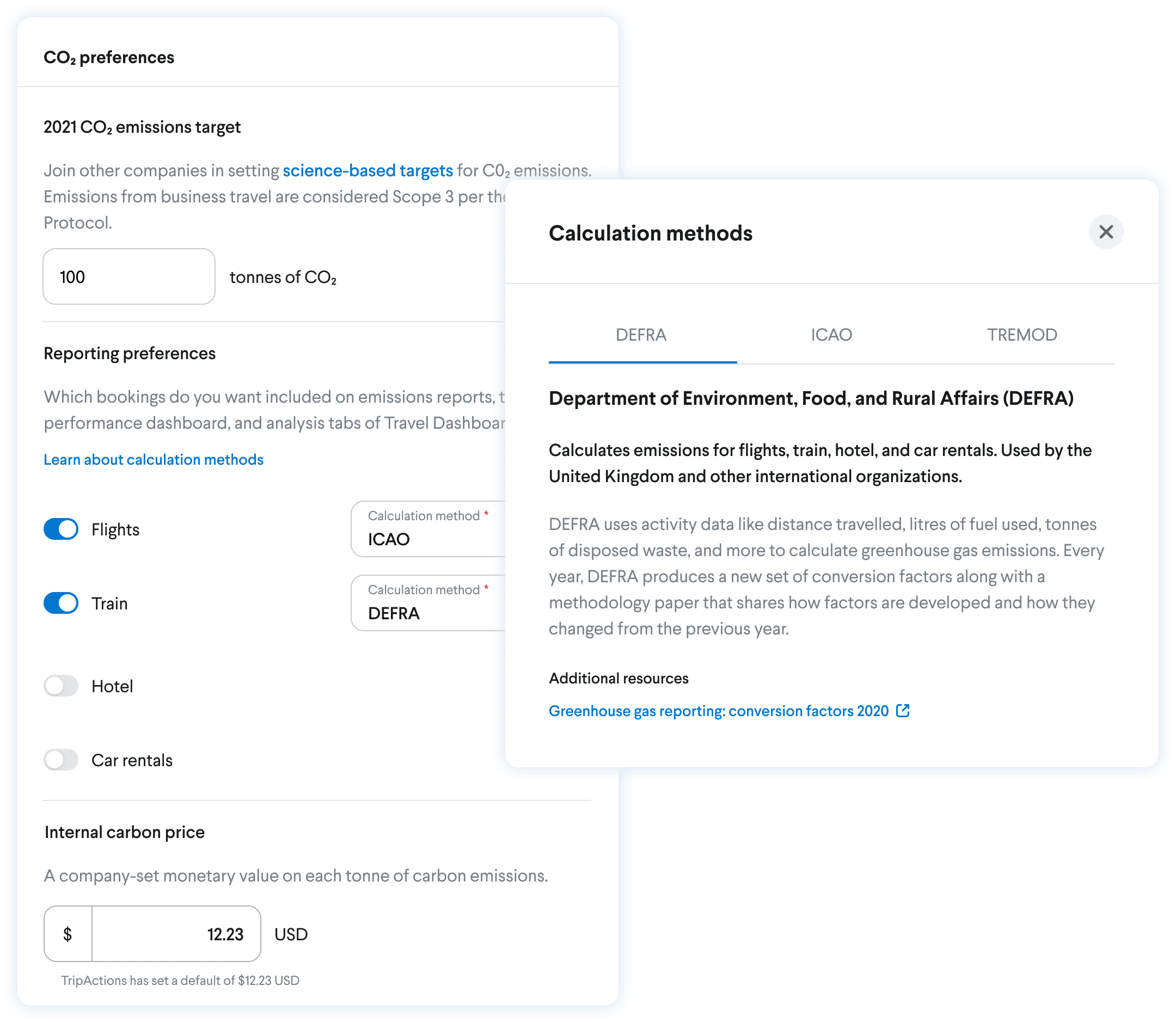 EMISSIONS CALCULATOR