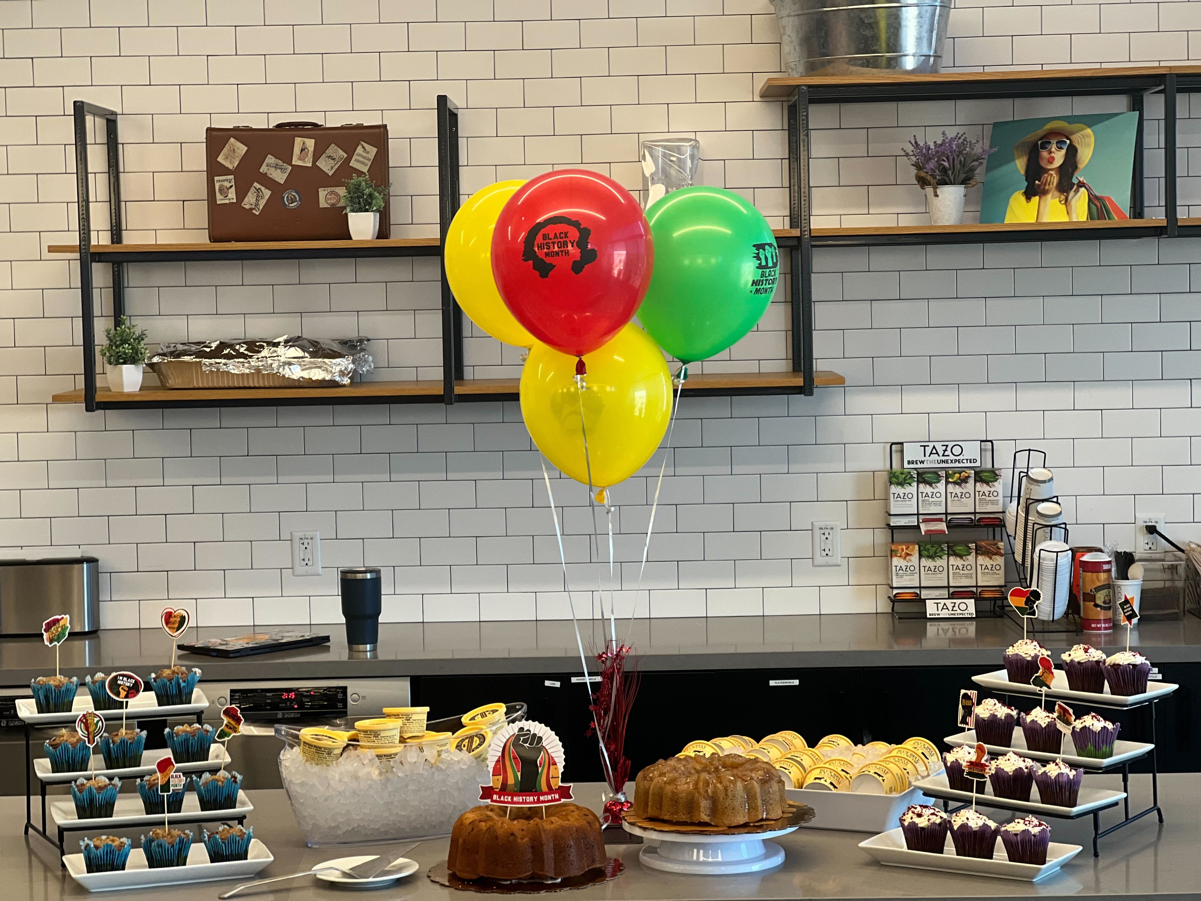 The snacks shared during the Dallas Black History Month celebrated were made by local Black-owned businesses.