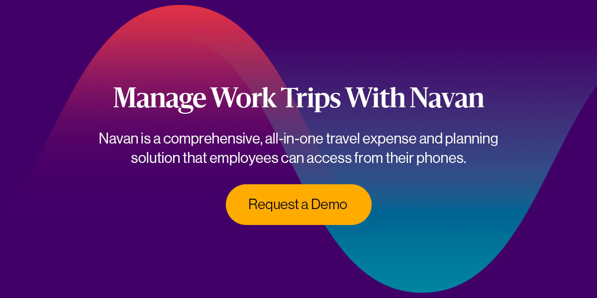 Manage Work Trips With Navan