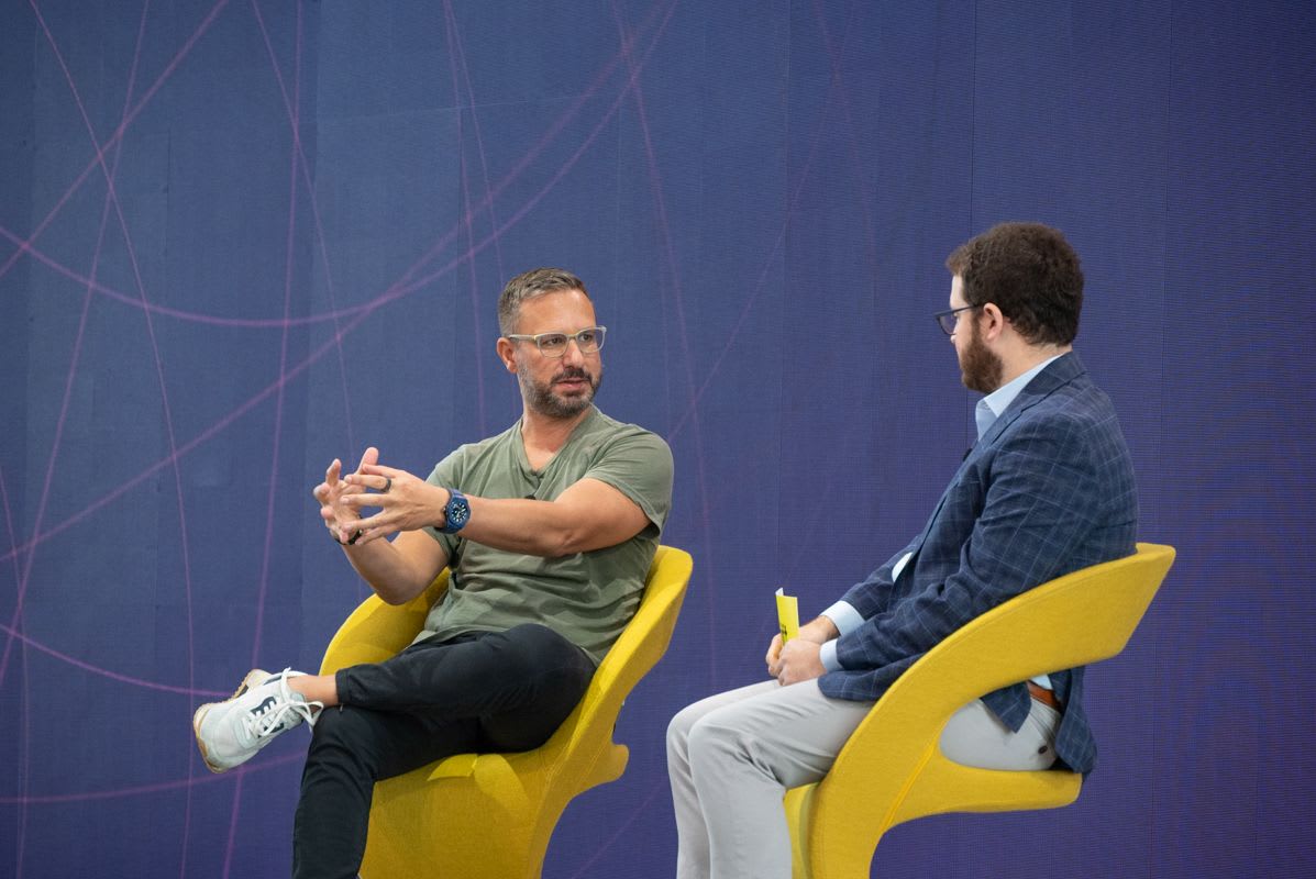 Navan CEO and co-founder speaks at the Skift Global Forum.