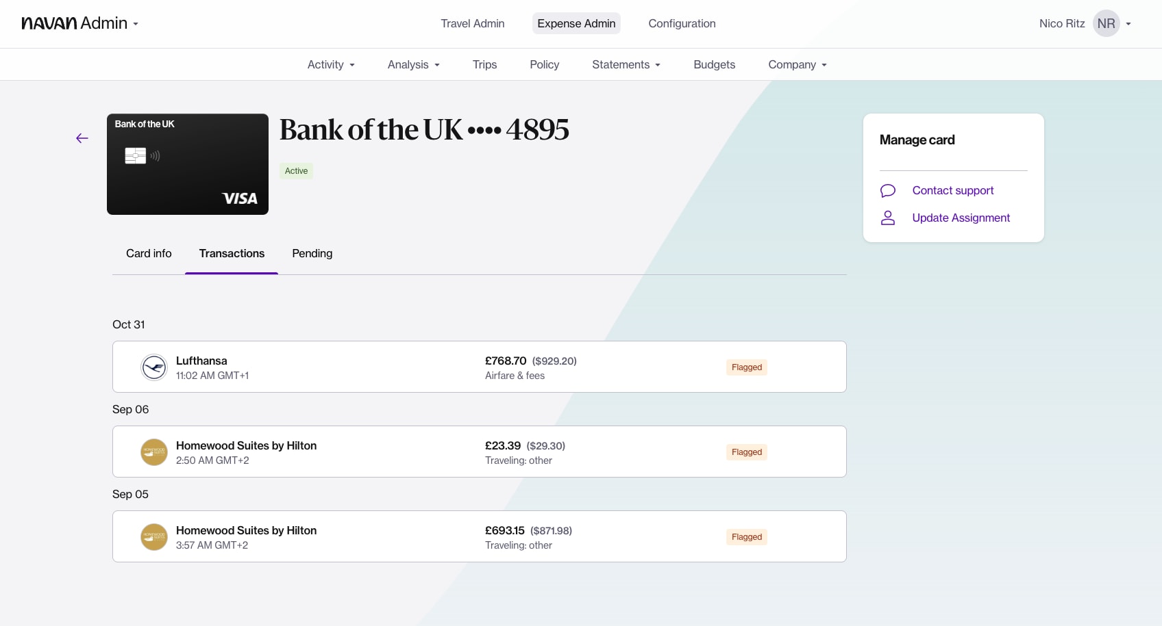 Navan Connect is now available in the American Dollar, Canadian Dollar, Euro, British Pound, and all Eurpean currencies, notably, Swedish Krona, Danish Krone, Swiss Franc, Polish Zloty, Czech Koruna, and Norwegian Krone.