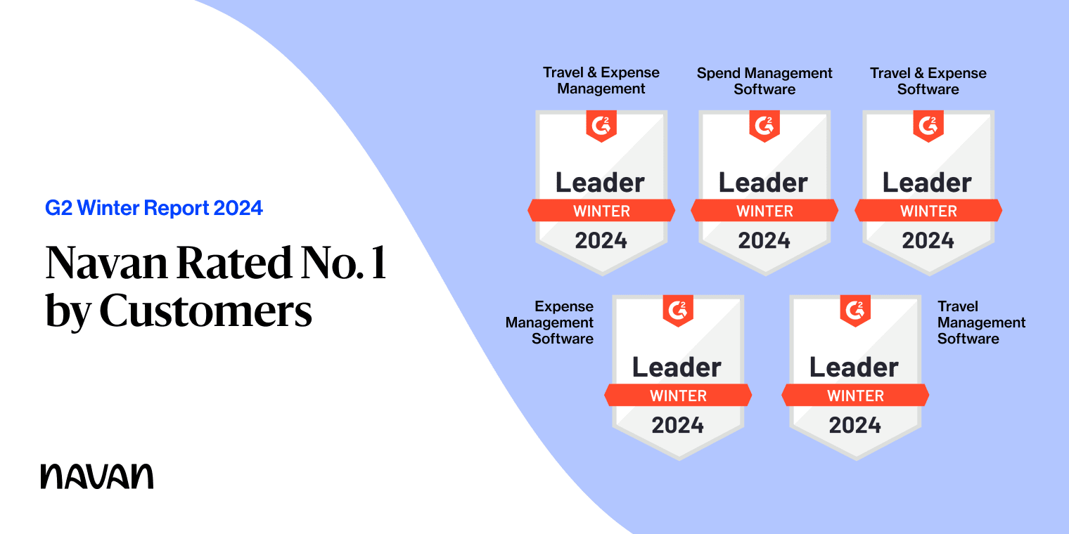 G2 Winter Report 2024: Navan Rated No. 1 by Customers in all categories