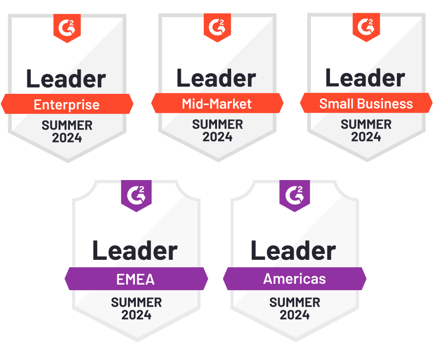 G2 Leader Badges - Summer 2024